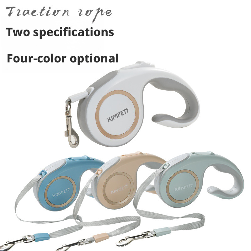 Pet dog Teddy automatic retractable towing rope 034