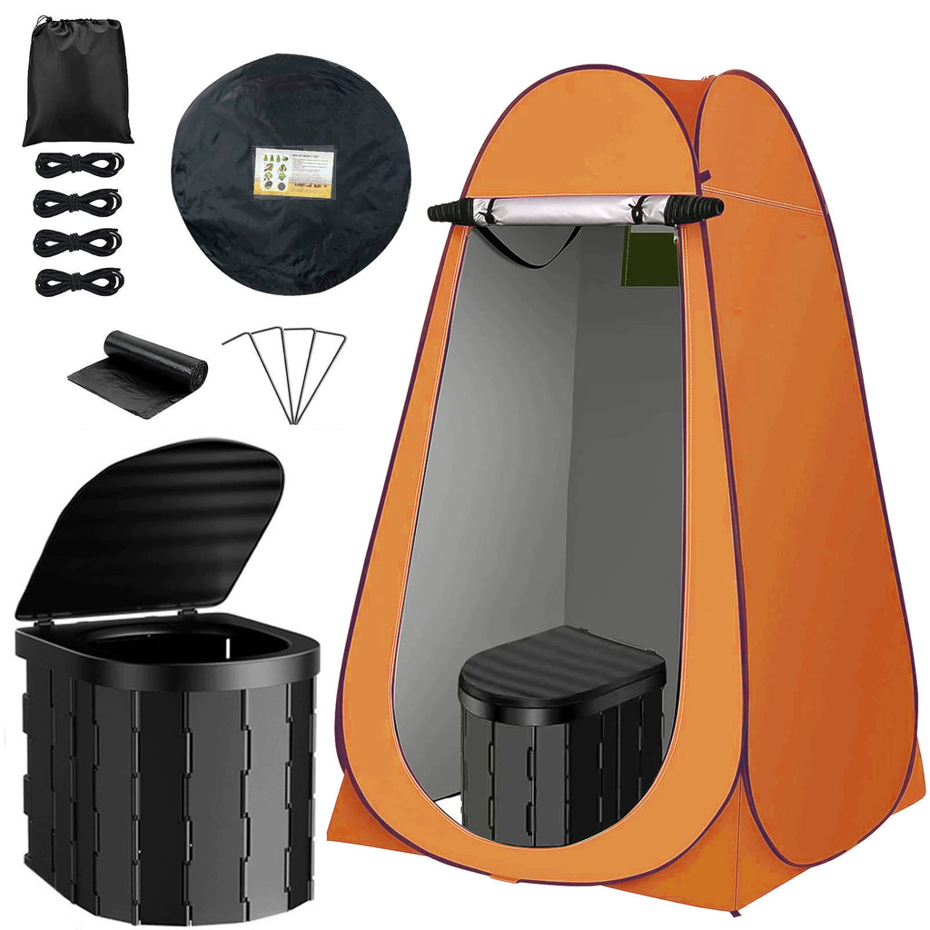 Outdoor shower tent, portable camping toilet, changing room shower 513
