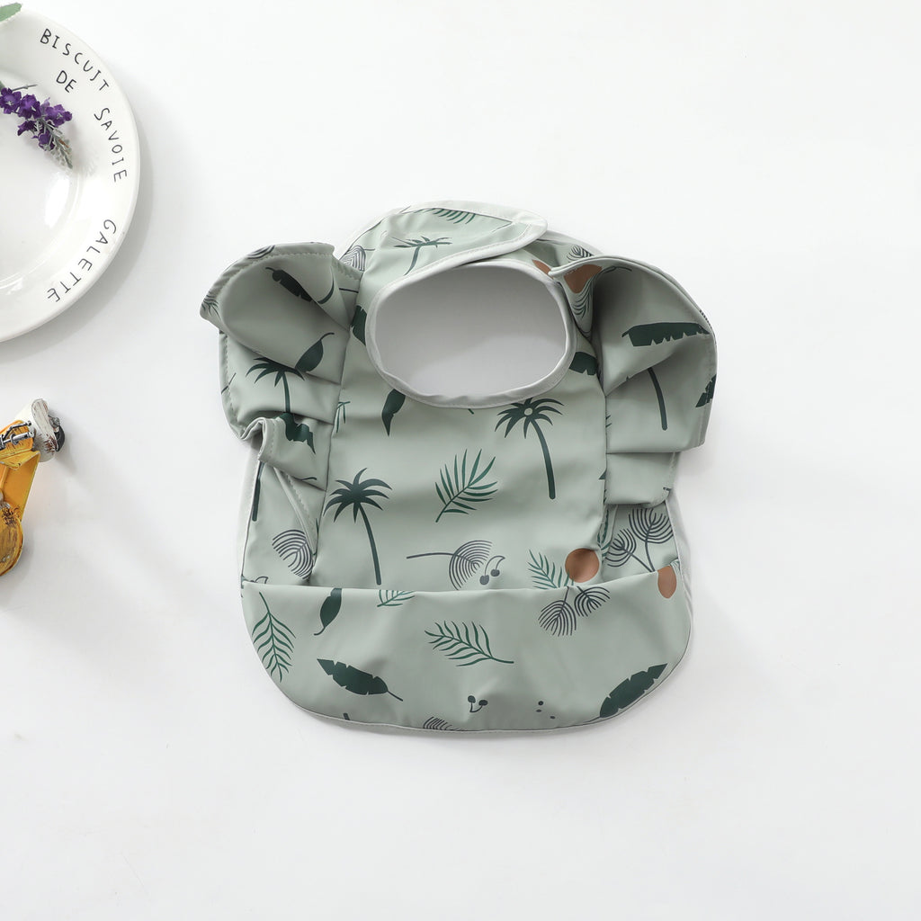 100 children's overalls with reverse dressing PU bibs 193