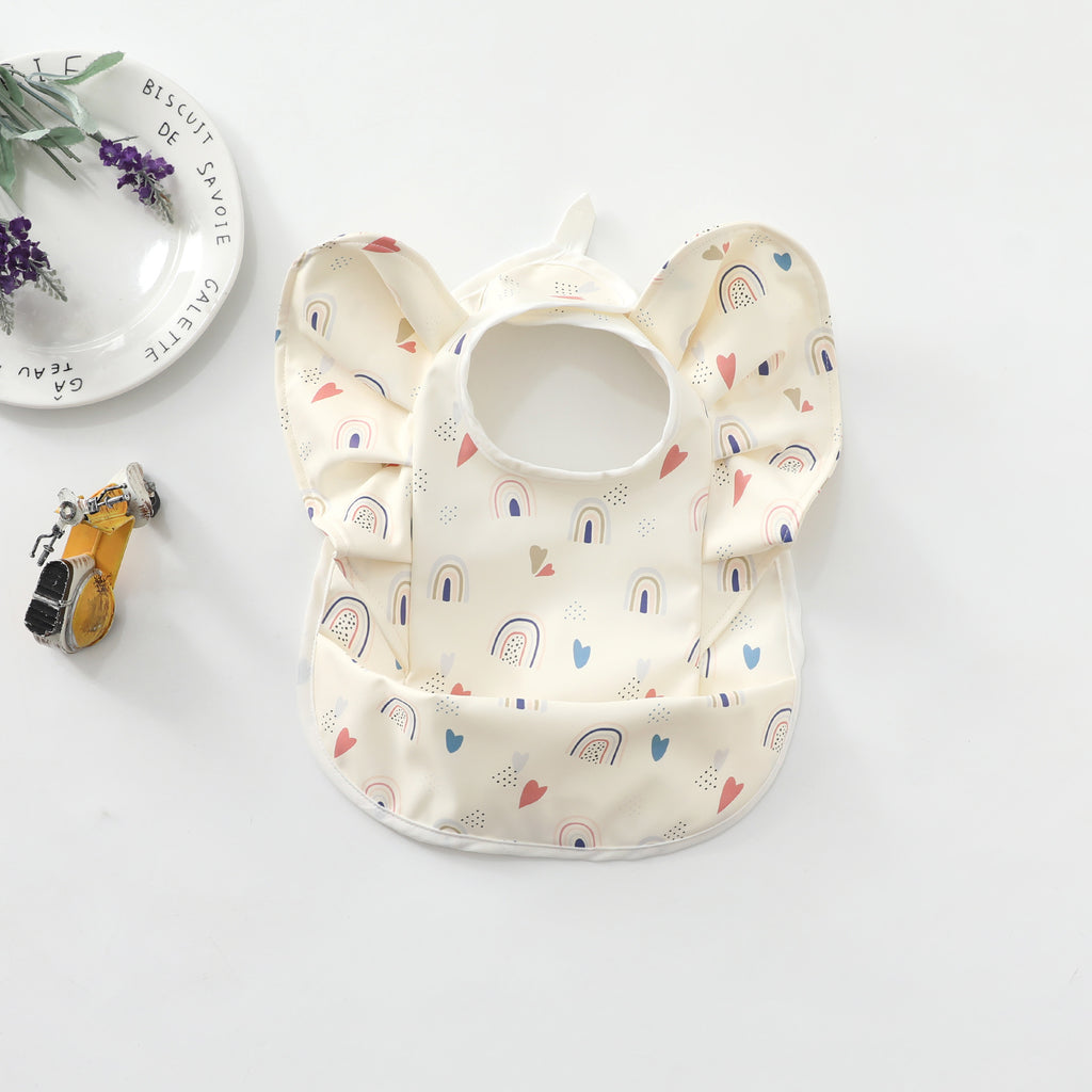 100 children's overalls with reverse dressing PU bibs 193