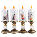 Christmas decorations candle lights Christmas crystal lights 132