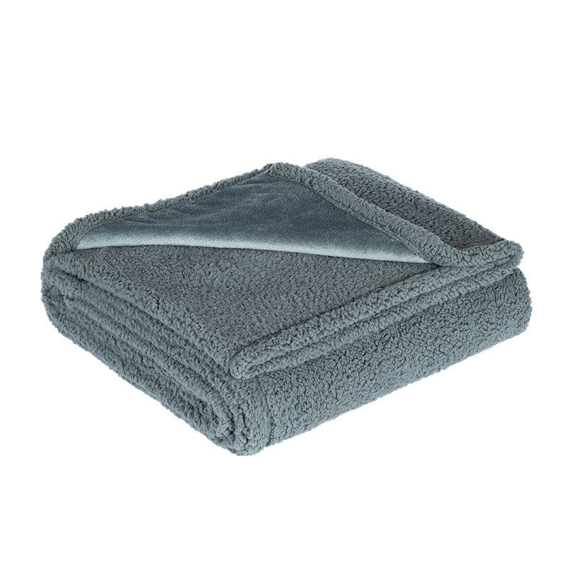 Waterproof and urine resistant pet blanket, cotton flannel, comfortable and thick dog pad mattress 331