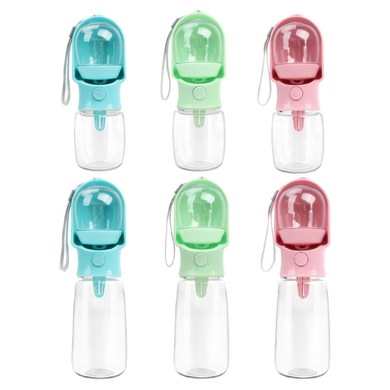 Dog water bottle, outdoor water cup, dog walking water bottle, portable dog companion cup 329