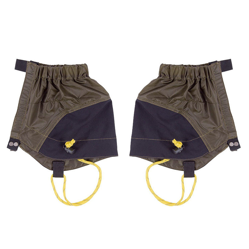 Outdoor mountaineering gaiters sandproof waterproof tear-resistant leg warmers 014