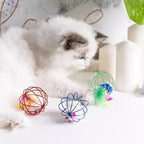 Cat toy cage, mouse cage, feather tail, mouse, scratch resistant, bite resistant 224