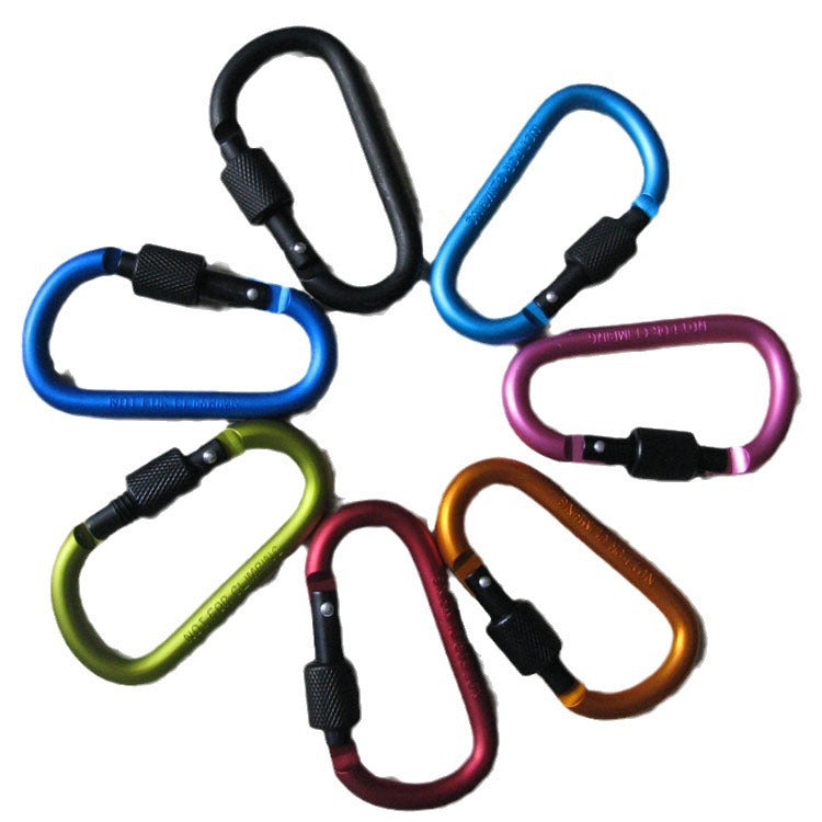 Outdoor bold 8CM hook quick hanging D-type with lock 156