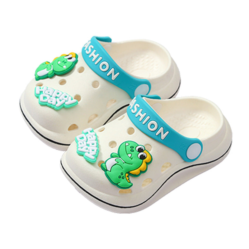 Children's cave shoes cartoon dinosaur boy baby soft sole 089