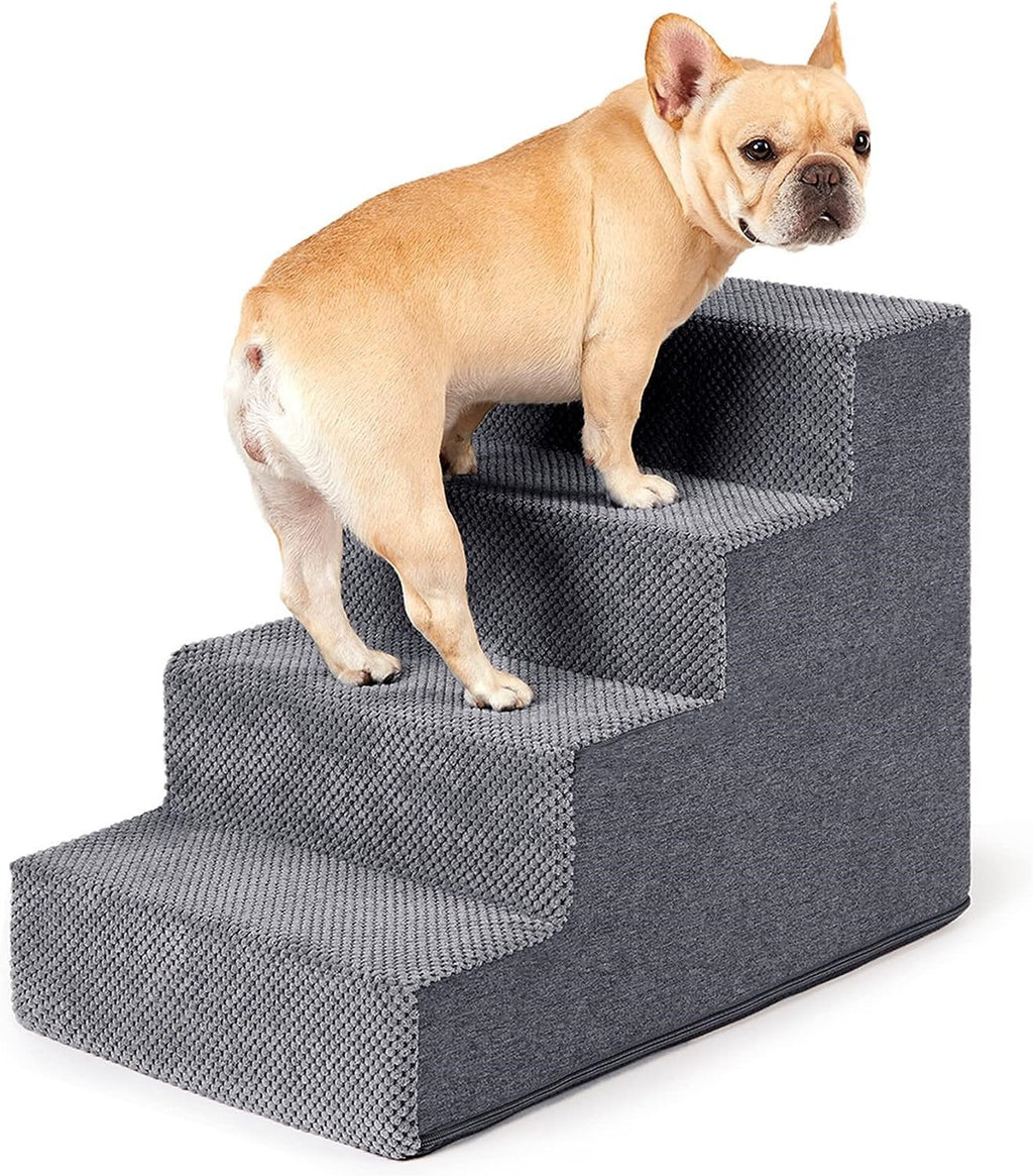 Pet climbing ladder, dog getting up and down, sofa steps, right angle sponge, removable and washable 314