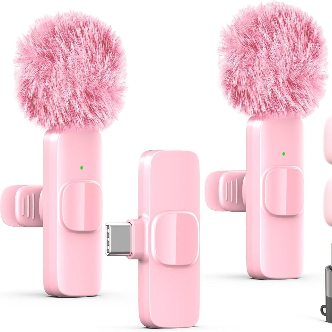 Wireless lavalier microphone K1K9J13 with one to two live streaming reception 186