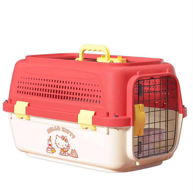Co branded pet aviation box, cat specific transport box, portable small and medium-sized dog 321