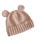 Solid Color Round-Eared Children's Knit Hat 077