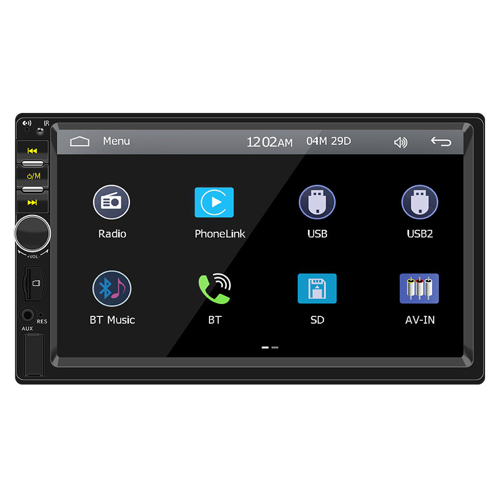 7-inch car MP5 player carplay car machine interconnection car Bluetooth central control car radio 384