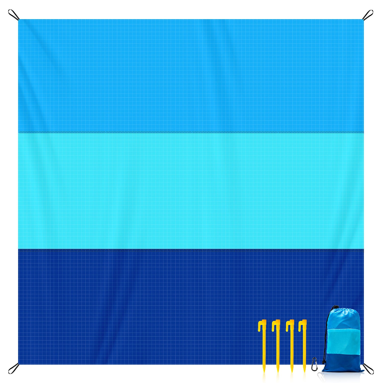 Outdoor lightweight beach picnic mat beach mat 128