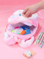 Plush unicorn cartoon children's backpack backpack 202