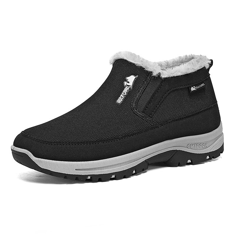 Outdoor men's cotton shoes spring new style for middle-aged and elderly leisure sports 052