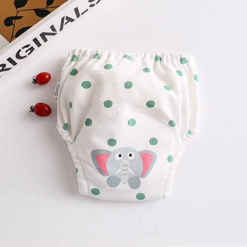 Baby gauze diaper waterproof and washable 076