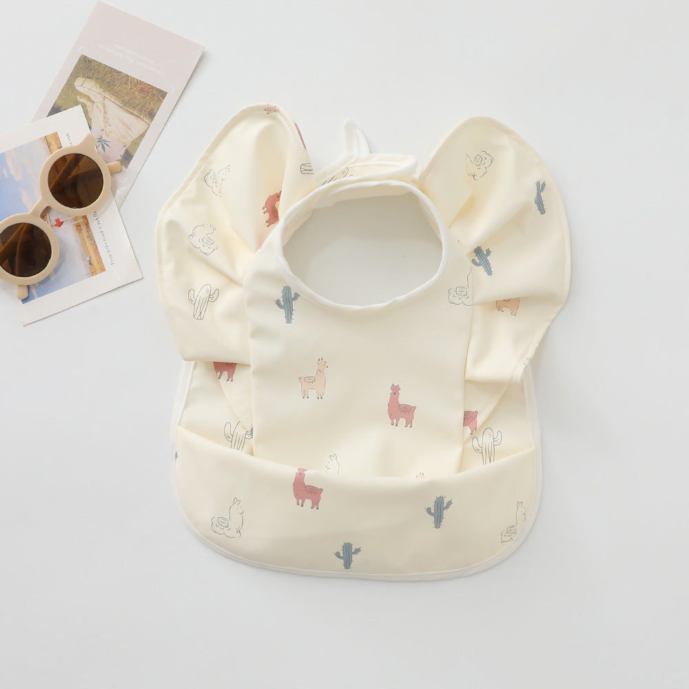 100 children's overalls with reverse dressing PU bibs 193