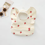 100 children's overalls with reverse dressing PU bibs 193