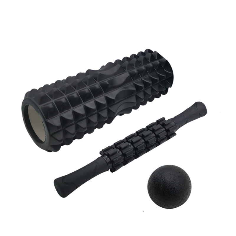 Foam axis mace yoga column set foam roller massager muscle relaxation massage stick 440