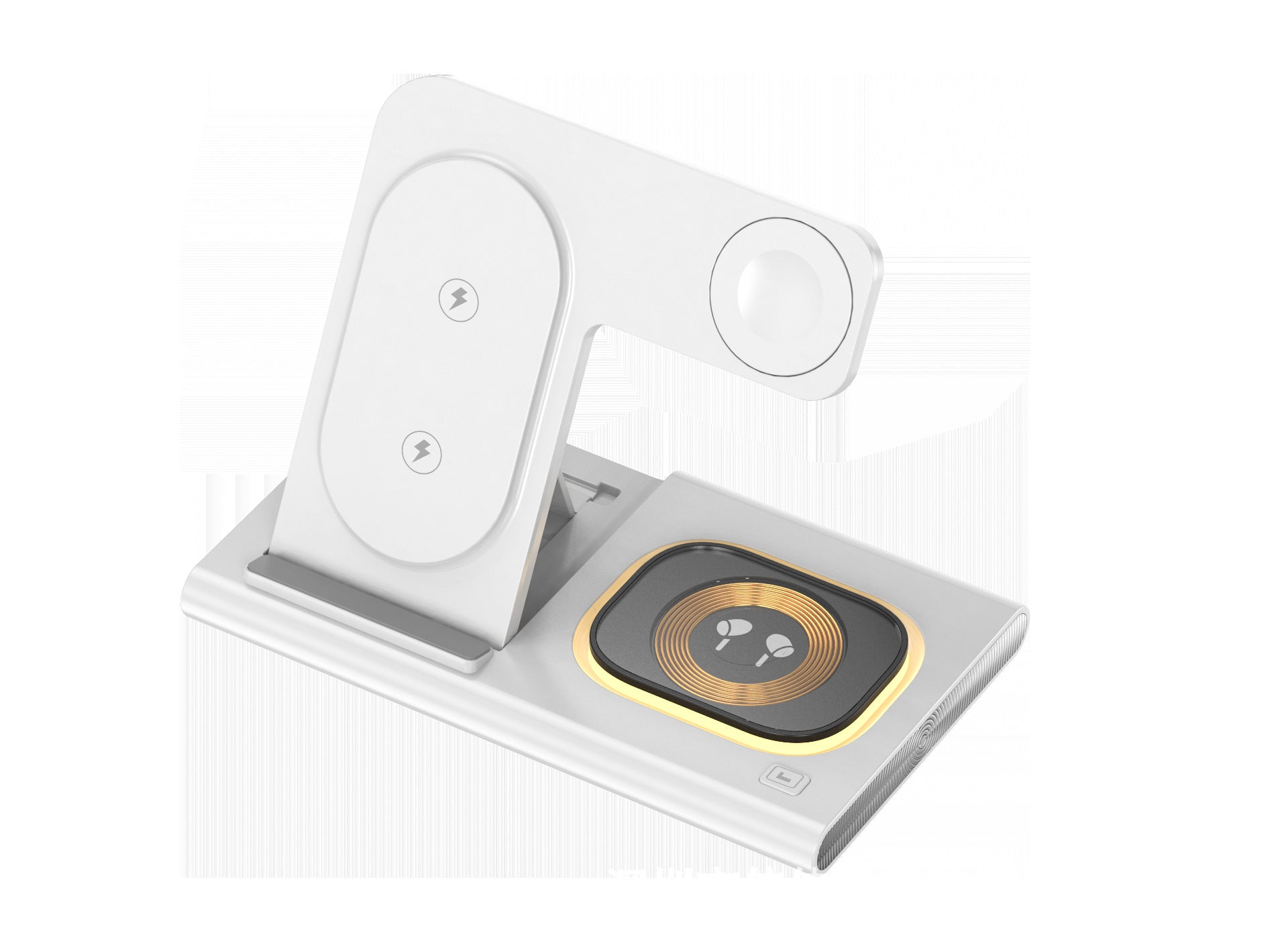 Three in one wireless charger supports fast charging and multifunctional wireless charging 136