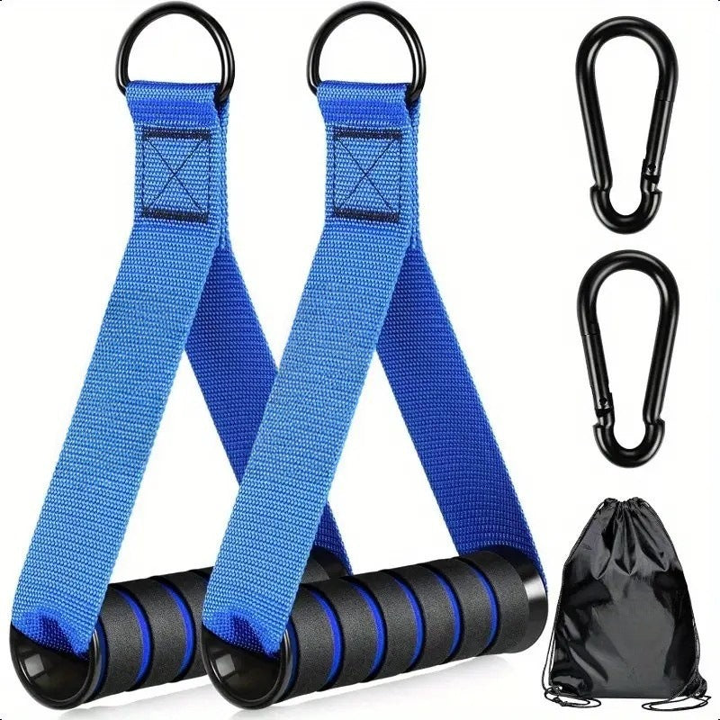 Puller dual color handle handle, tension rope handle, back resistance Puller accessories 417