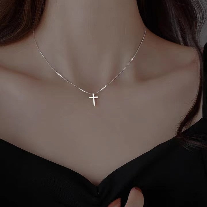 Simple and stylish cross necklace for women 291