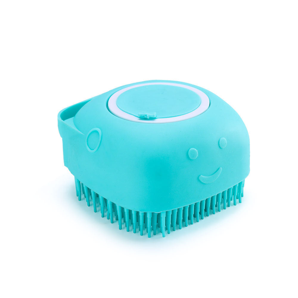 Pet dog silicone bath brush cleaning and care baby bath massage brush 341