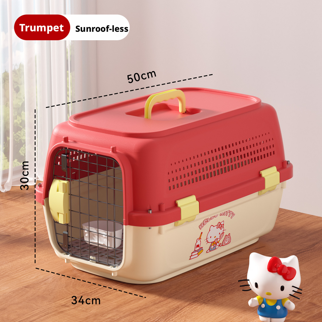 Co branded pet aviation box, cat specific transport box, portable small and medium-sized dog 321