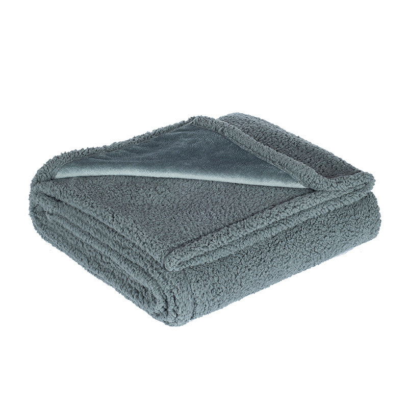 Waterproof and urine resistant pet blanket, cotton flannel, comfortable and thick dog pad mattress 331