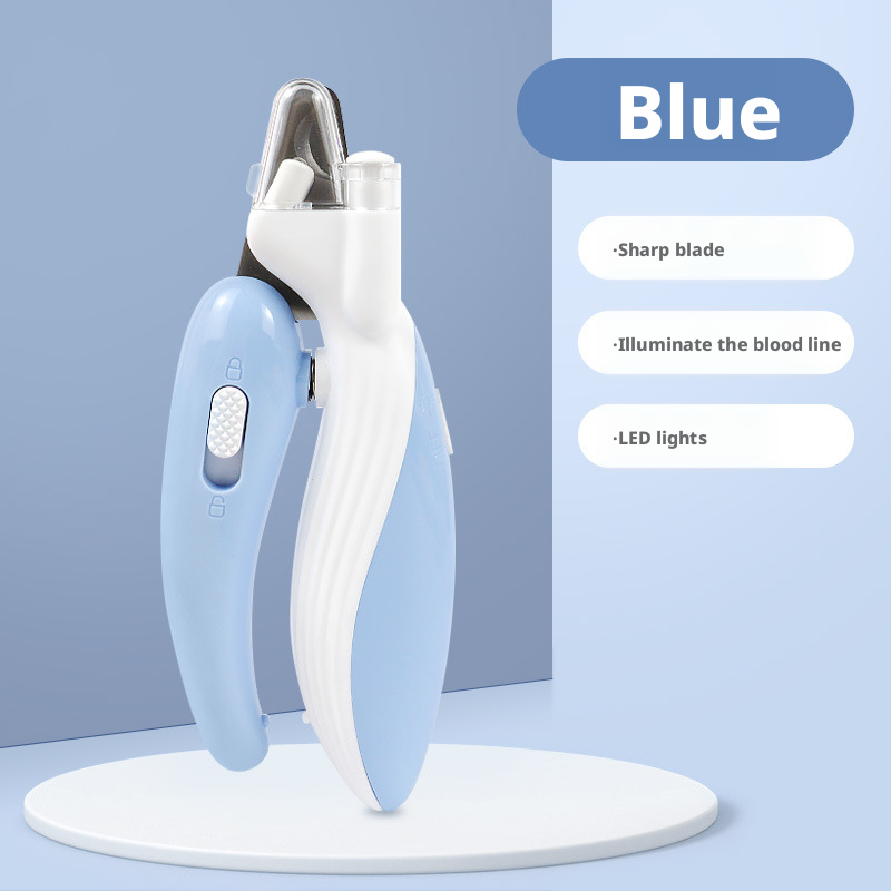 Cat nail clippers with lights, LED anti blood position, pet nail clippers 312