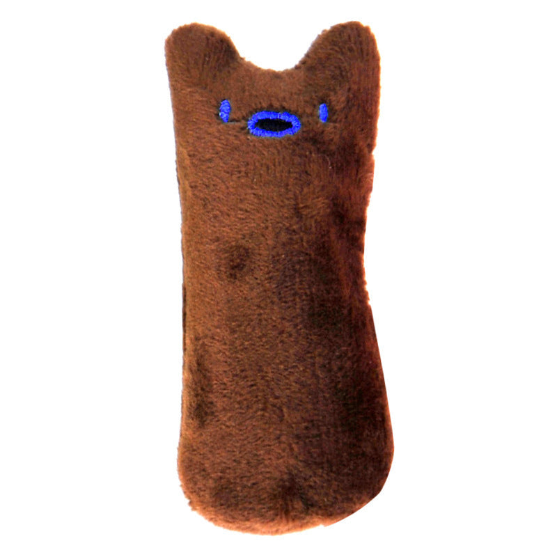 Thumb mint cat toy, cat face expression, pet plush toy 220