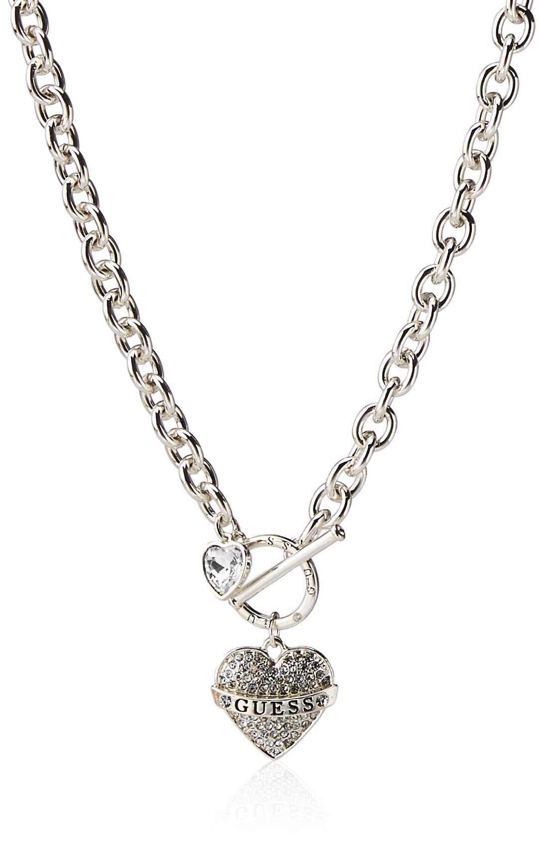 Versatile Love Pendant Necklace Set with Diamonds for Women's Fashion Style, Clavicle Chain 283