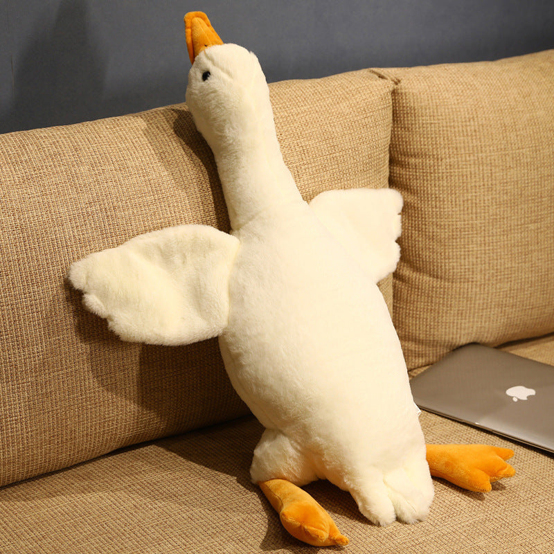 Cartoon internet celebrity Big White Goose Doll Pillow Plush Toy 226