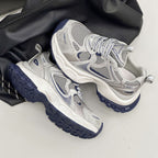 Genuine leather dad shoes with thick soles and internet famous sports and leisure shoes 122