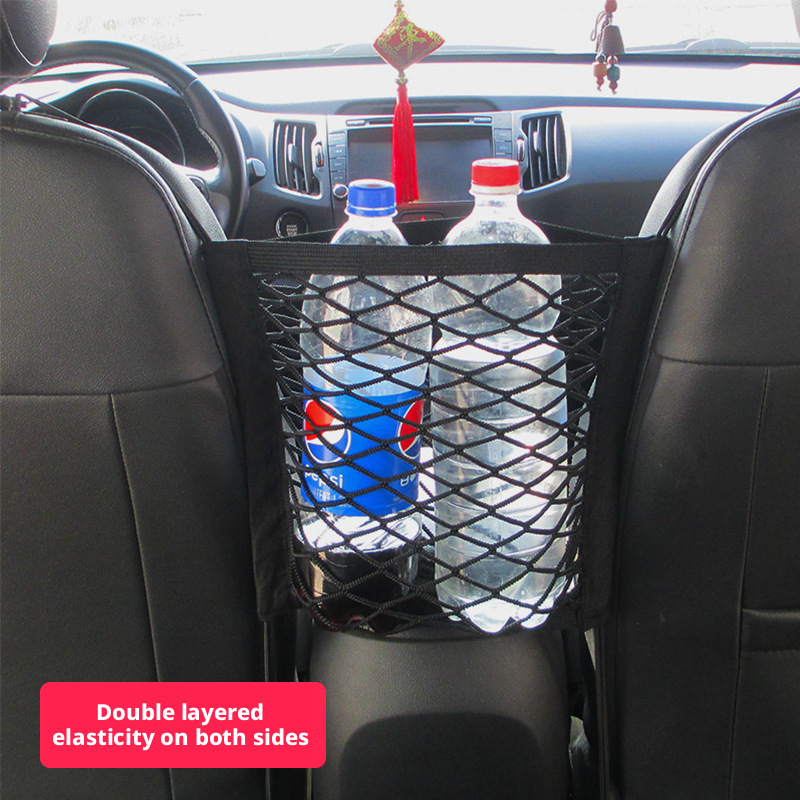 Car mesh bag, seat storage elastic mesh bag, car storage mesh bag 349