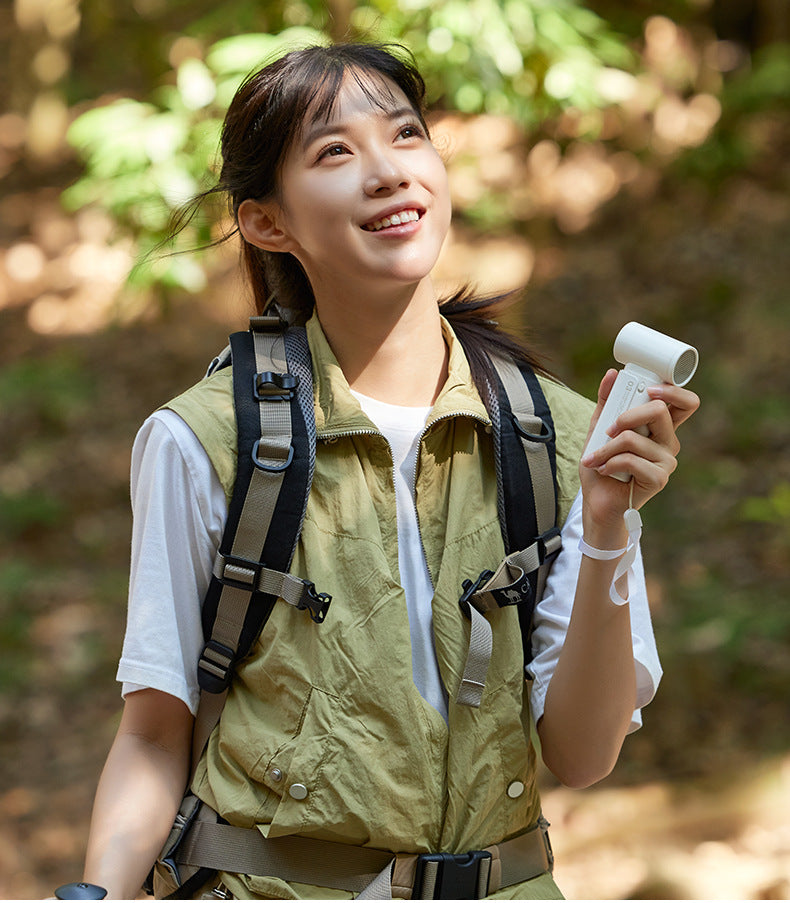 Super High-speed Pocket Fan Cross-border High-speed Small Fan Handheld Portable Charging Fan 001