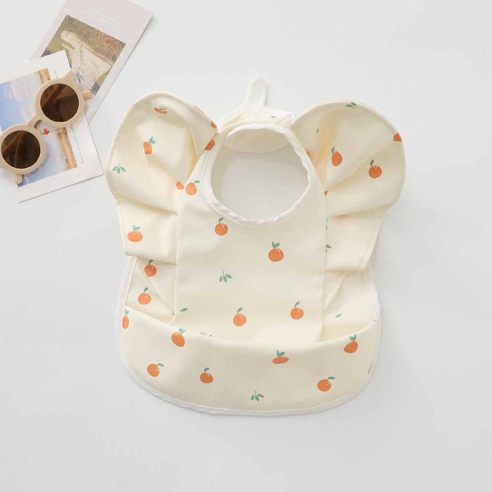 100 children's overalls with reverse dressing PU bibs 193