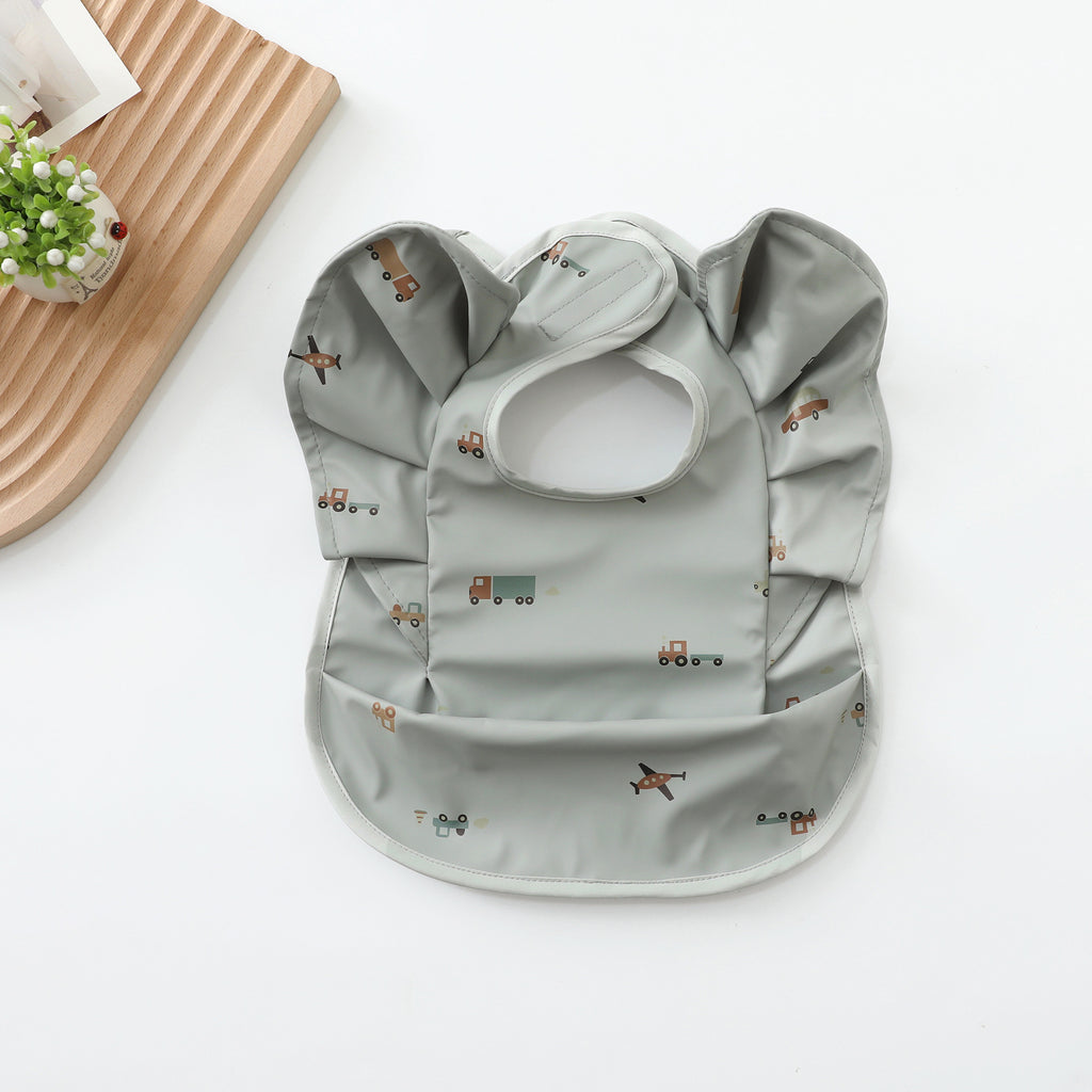 100 children's overalls with reverse dressing PU bibs 193