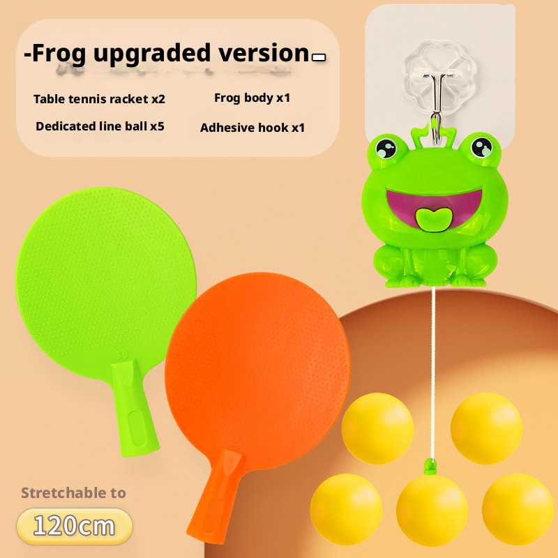 Hanging Table Tennis Trainer Frog Rabbit Parent Child Interaction 216