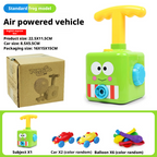 Air powered car, toy car, children's early education balloon, sliding car 191