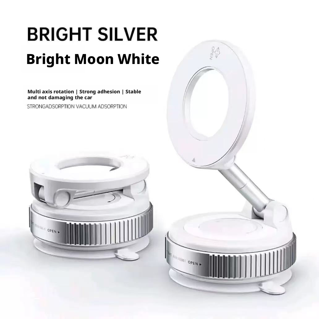 Vacuum suction magnetic suction car phone holder navigation phone holder rotating folding 367