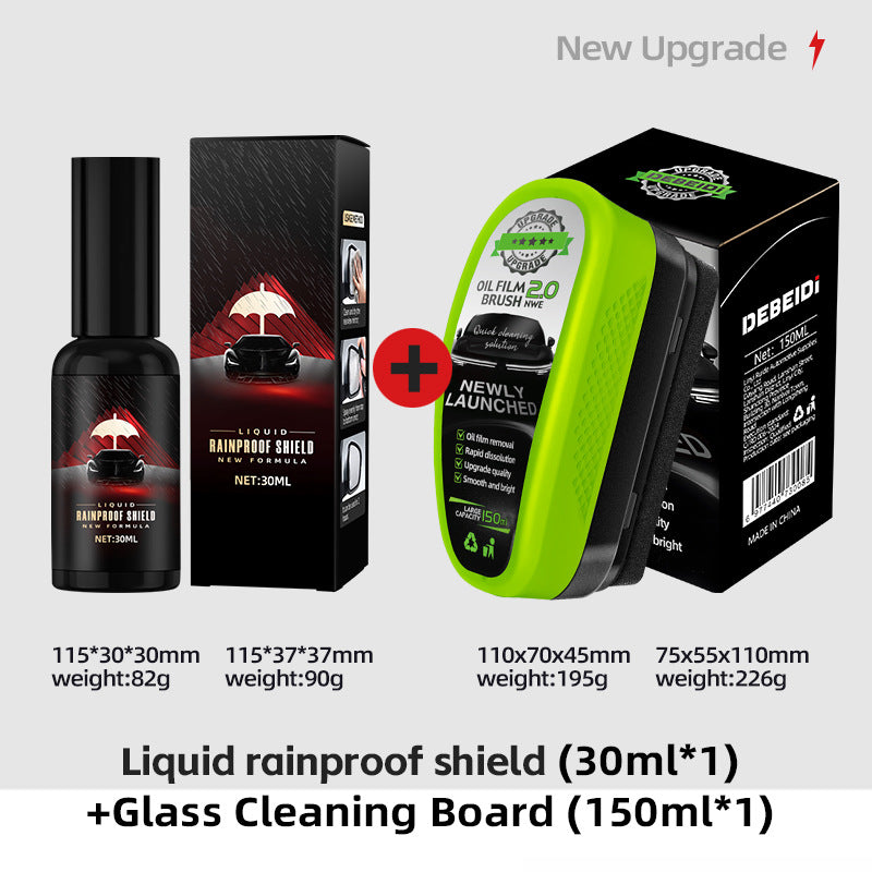 Car front windshield rainproof agent, rearview mirror lotus effect glass water repellent 380