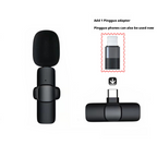 Wireless lavalier microphone K1K9J13 with one to two live streaming reception 186