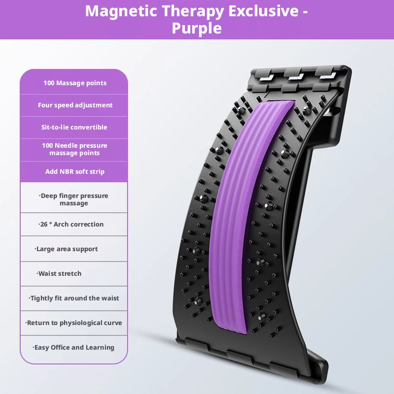Lumbar Soothing Device, Lumbar Stretching Device, Spinal Correction, Back Massage 249