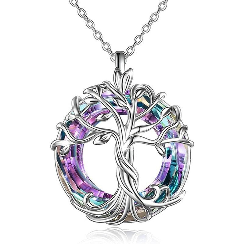 Tree of Life Pendant with Personalized Simplicity and Hollow Life Tree Necklace 295
