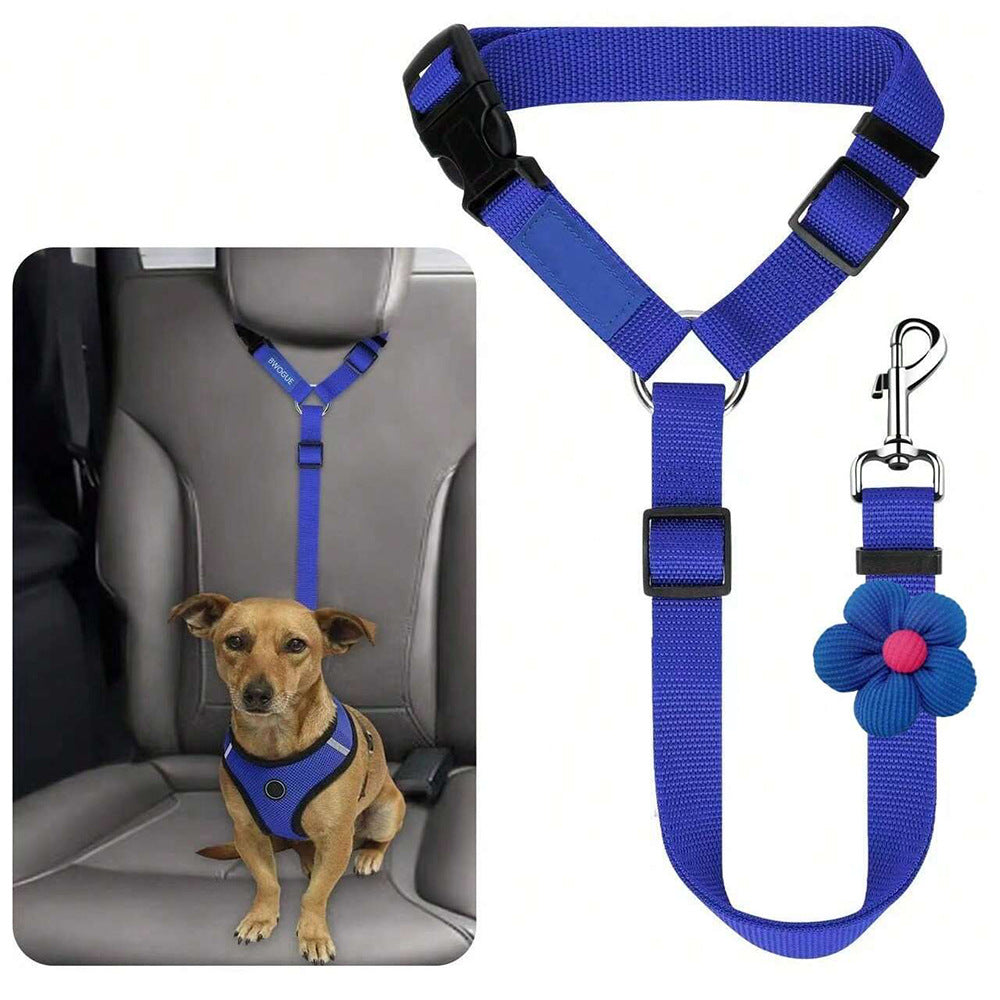Pet supplies, car safety harness, circular dog leash 348