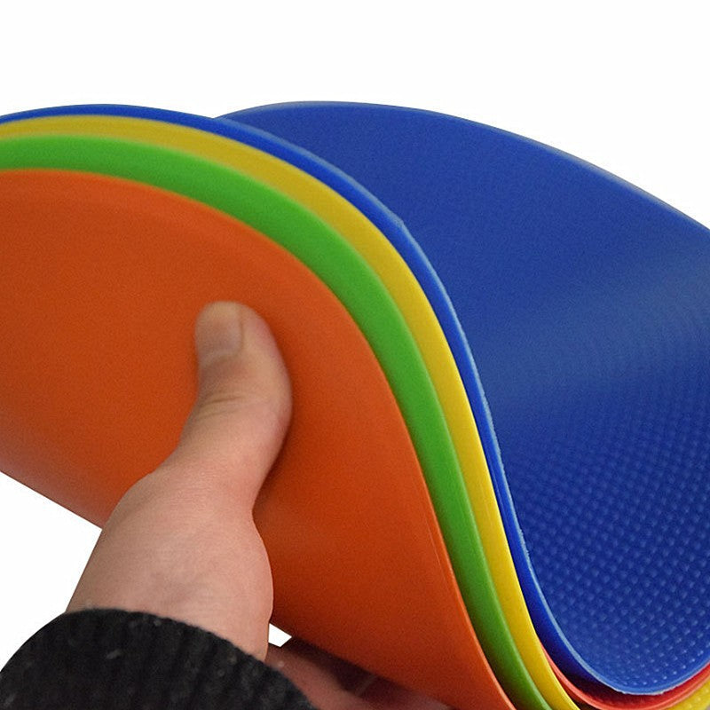 Flat Pad Football Training Sign Barrier Obstacle Sign Butterfly Road Block Sports Training Equipment 434