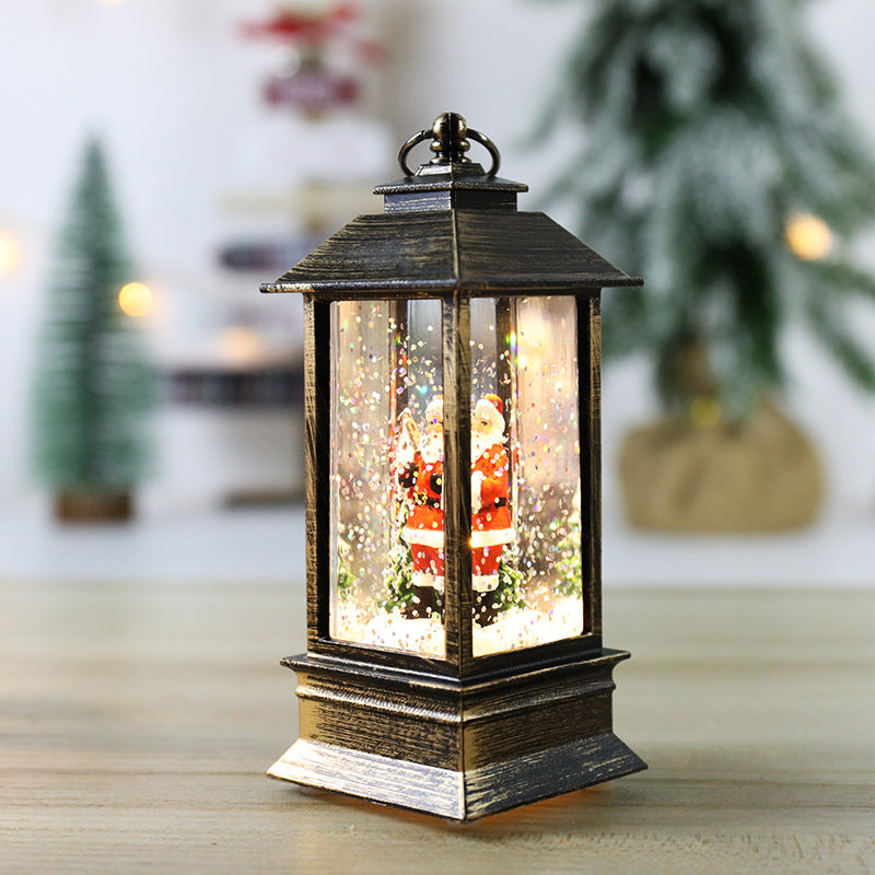 Christmas Wind Light Crystal Light Santa Claus Light 133