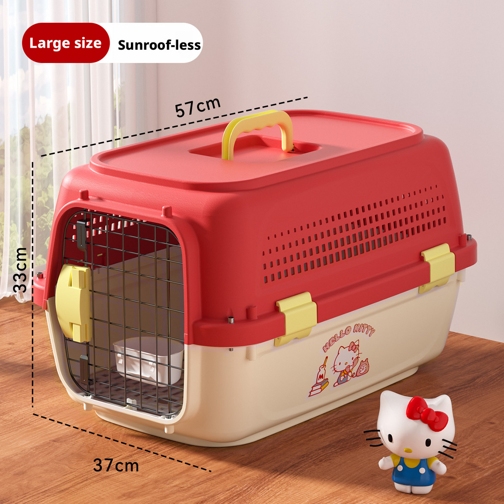 Co branded pet aviation box, cat specific transport box, portable small and medium-sized dog 321
