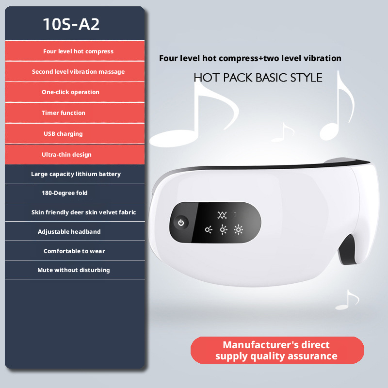 Eye massage device, intelligent eye protection device, hot compress vibration 247